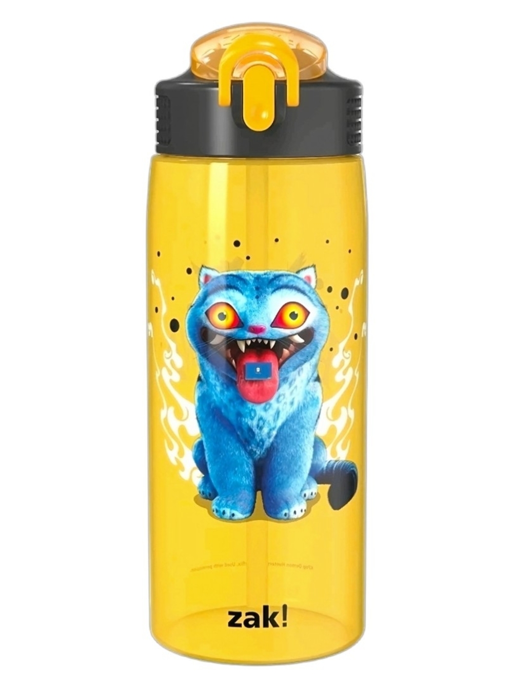 zak! - Kpop Demon Hunters Yellow Derpy Themed Water Bottle